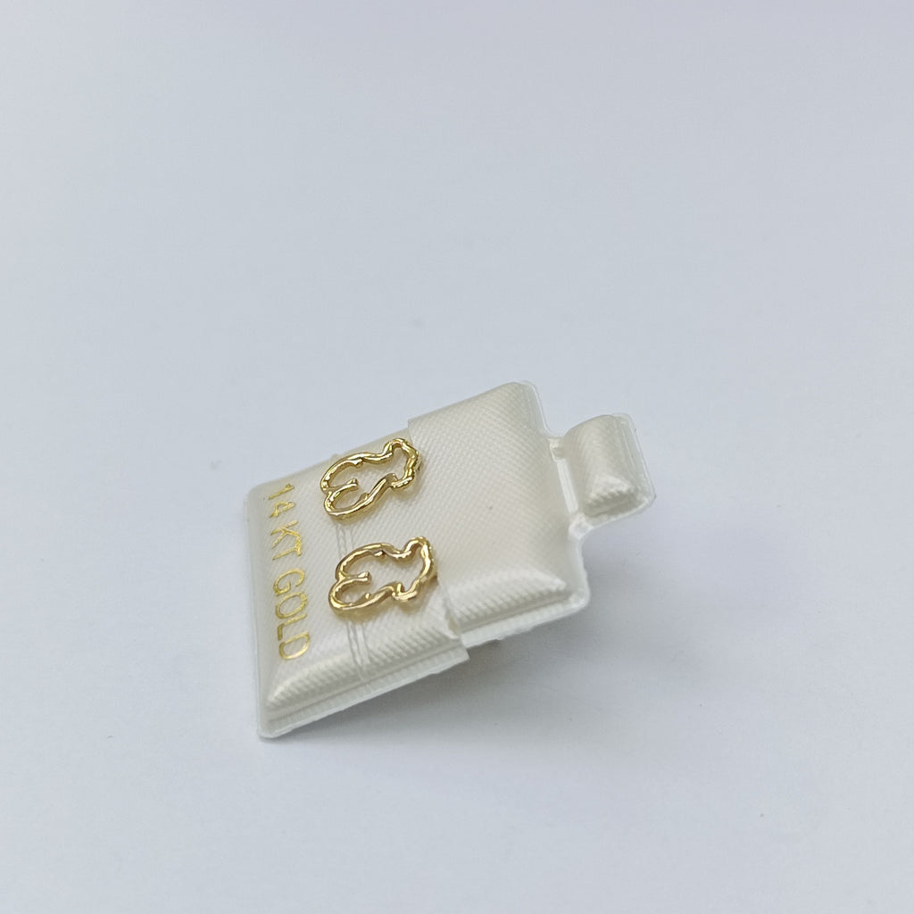 BROQUELES ORO 14K 0.7 (NUEVO)