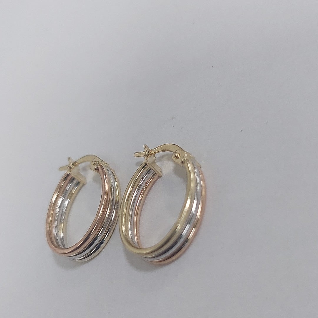 ARRACADAS ORO 14K 1.5 (NUEVO)