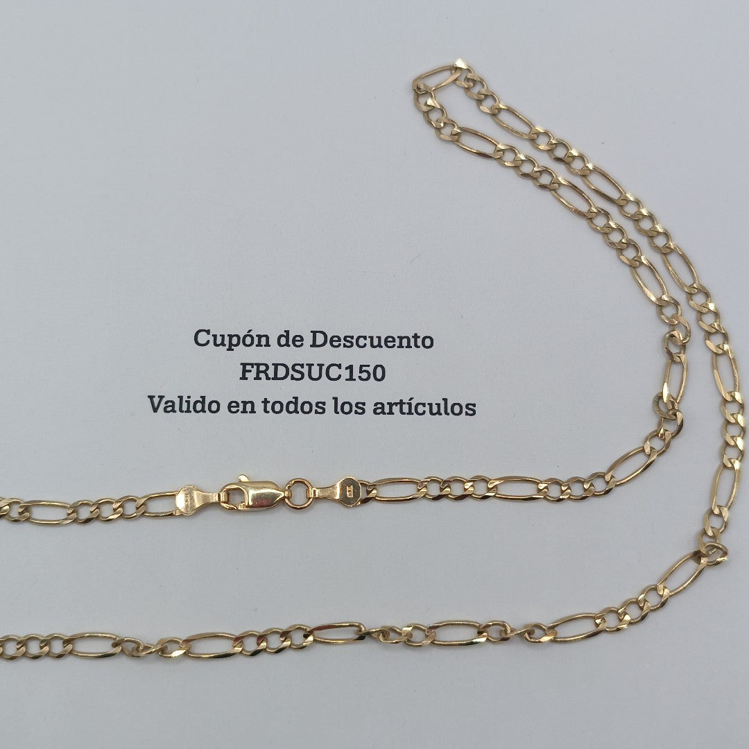 CADENA ORO 10 K 9.5 GRMS (SEMINUEVO)