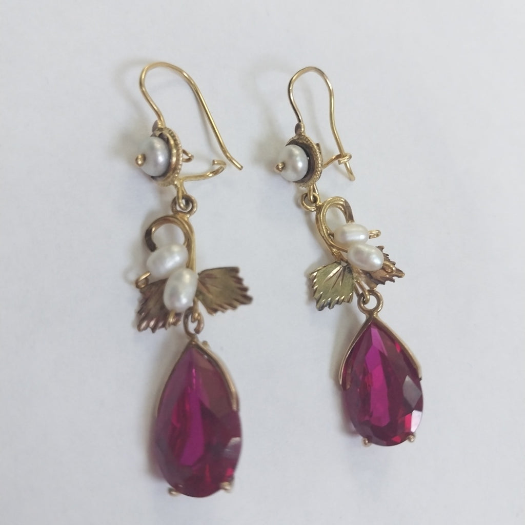 ARETES PAR ORO 10 K 7.2 GRMS (SEMINUEVO)
