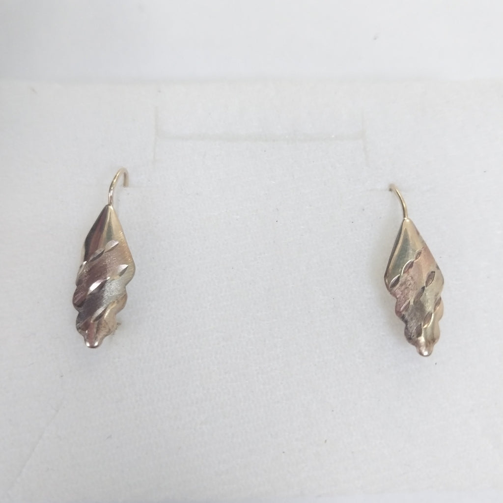 ARETES PAR ORO 10 K 1 GRMS (SEMINUEVO)