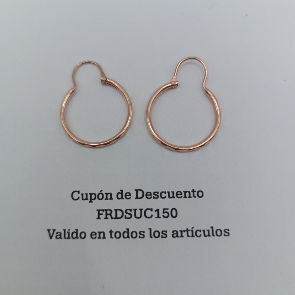ARRACADAS PAR ORO 8 K 1.6 GRMS (SEMINUEVO)
