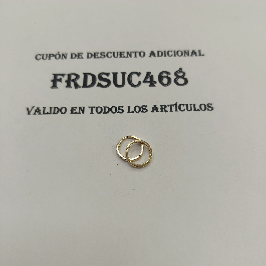 HUGGIES ORO 14K 0.9 (NUEVO)