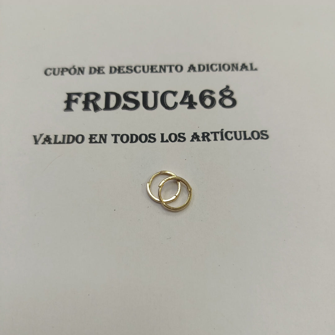 HUGGIES ORO 14K 0.9 (NUEVO)