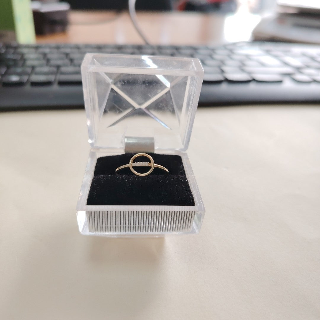 ANILLOS DAMA ORO 14K 0.7 (NUEVO)