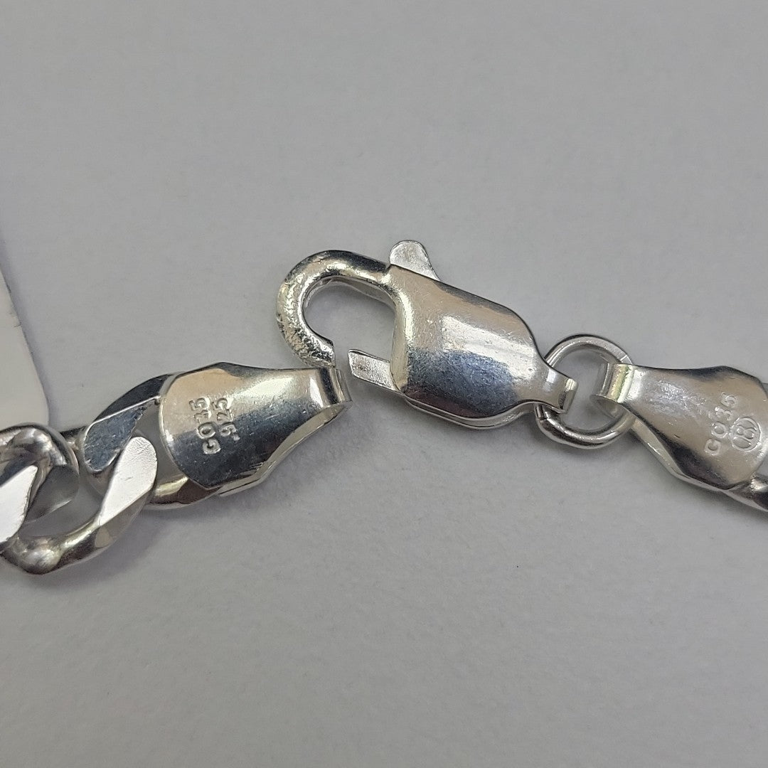 PULSERA ESCLAVA 3X1 PLATA .925 21 CM 10.22 GR (NUEVO)