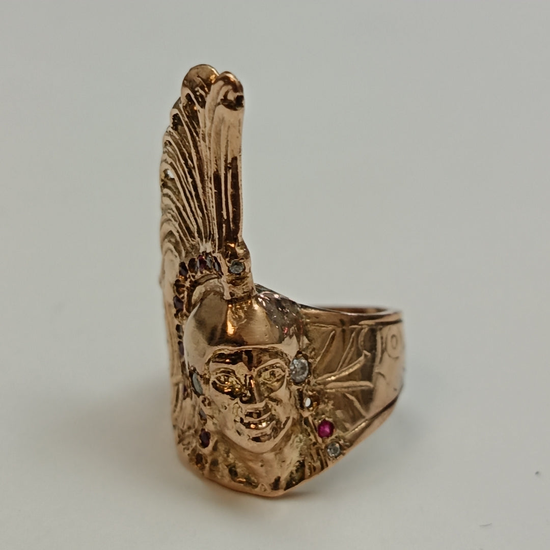 ANILLO ORO 8 K 15,50 GRMS (SEMINUEVO)