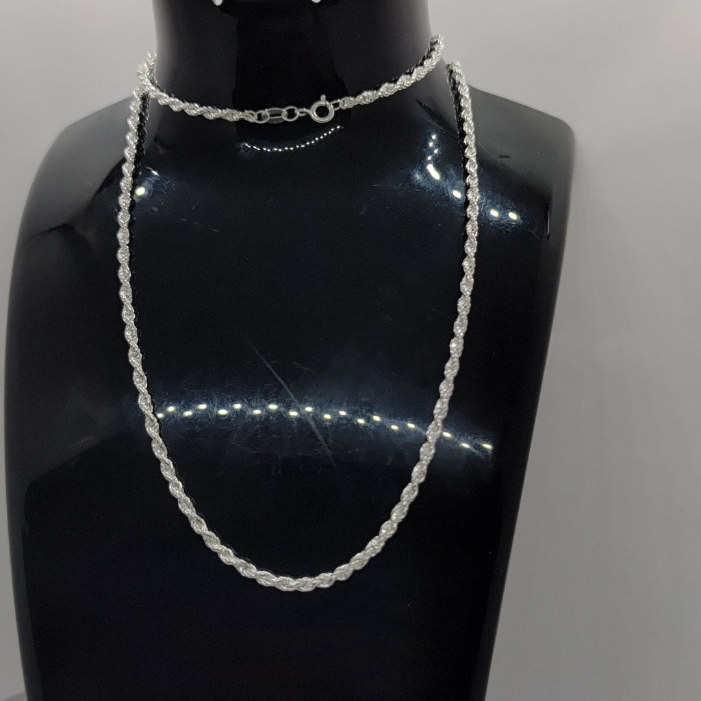 CADENA TORZAL PLATA .925 55 CM 9.72 GR (NUEVO)