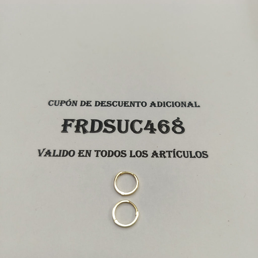 HUGGIES ORO 14K 0.9 (NUEVO)