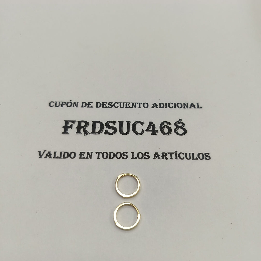 HUGGIES ORO 14K 0.9 (NUEVO)