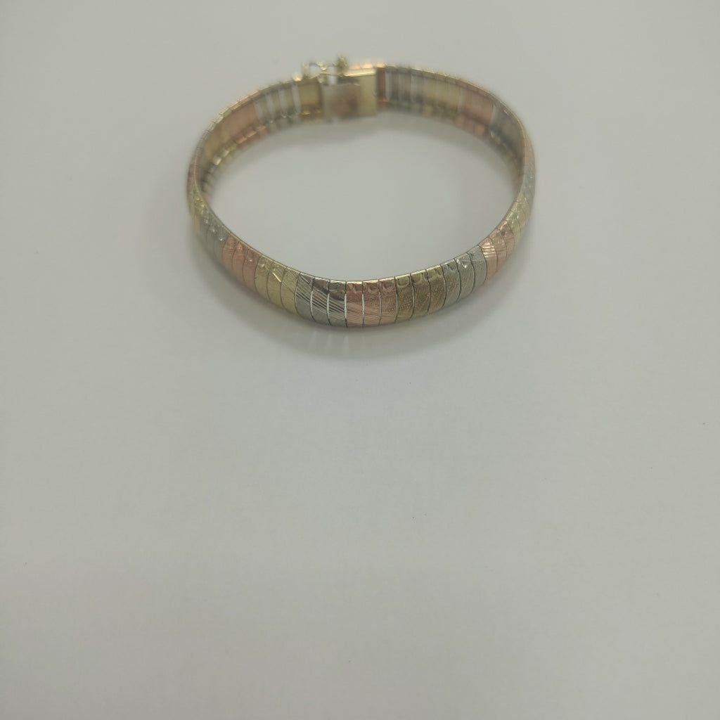 PULSERA ORO,ORO COMBINADO 14 K 20,90 GRMS (SEMINUEVO)