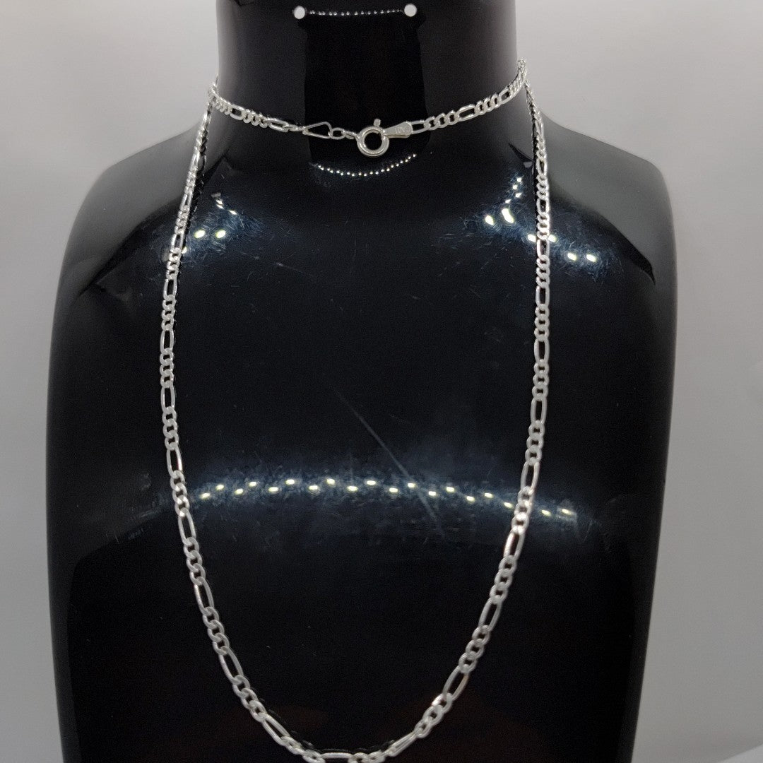 CADENA 3X1 PLATA .925 55 CM 4.52 GR (NUEVO)