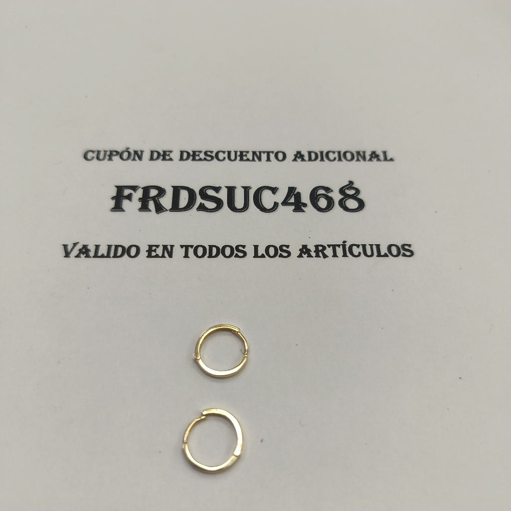HUGGIES ORO 14K 1 (NUEVO)