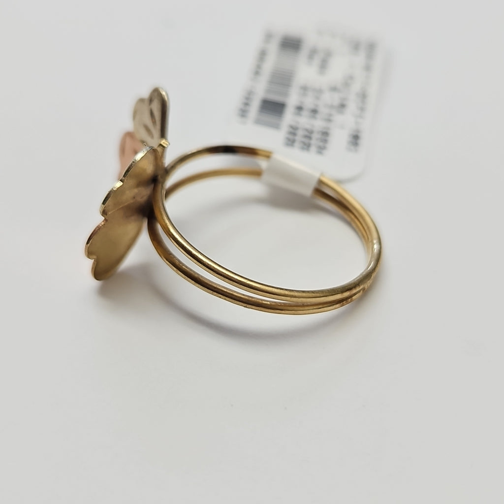 ANILLITO ORO COMBINADO 10 K 1.9 GRMS (SEMINUEVO)