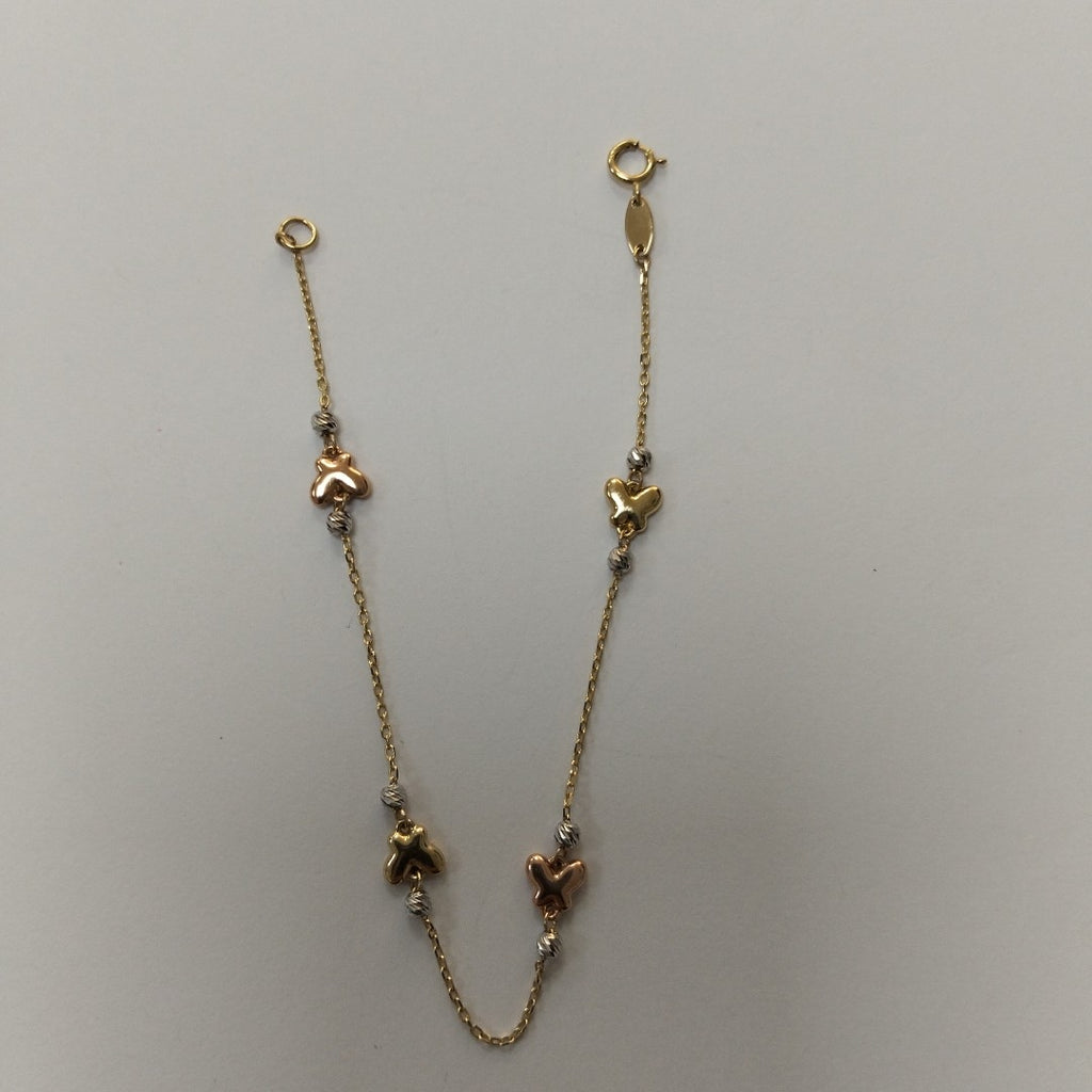 PULSERAS DAMA ORO 14K 1.4 (NUEVO)