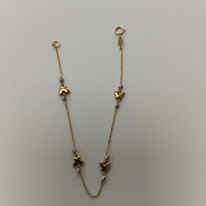 PULSERAS DAMA ORO 14K 1.4 (NUEVO)