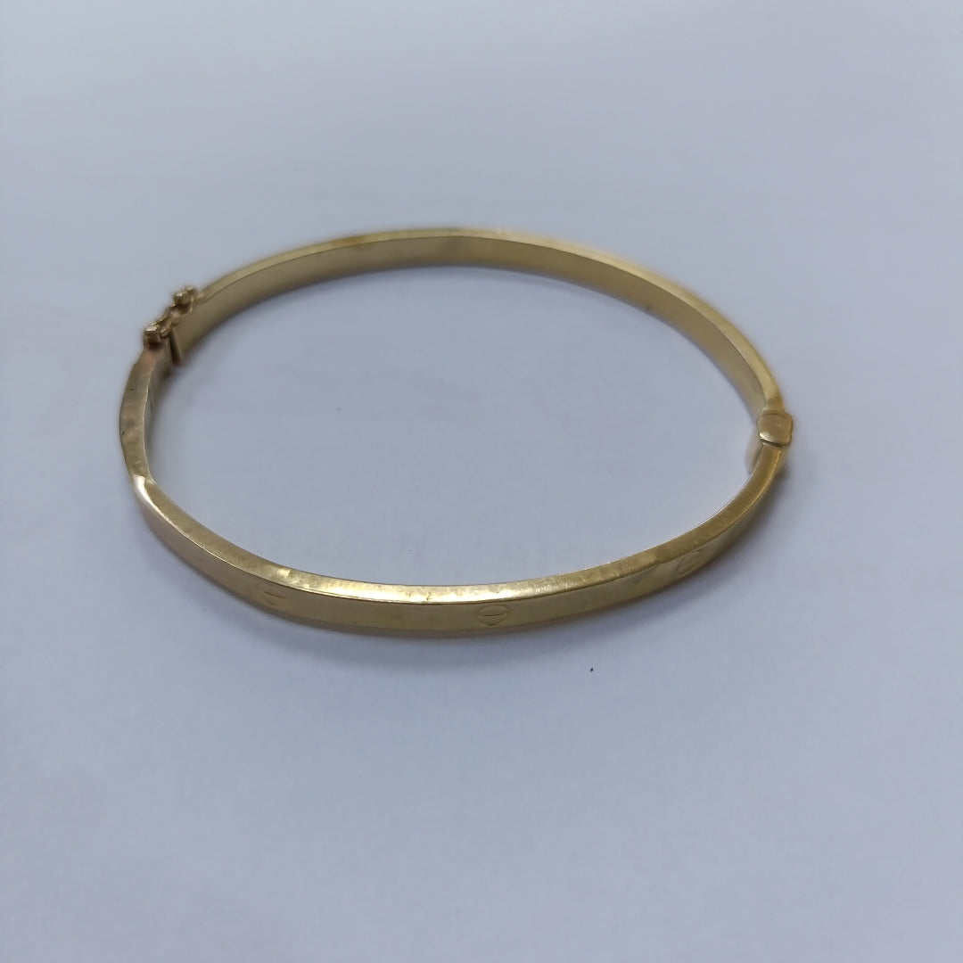BRAZALETE ORO 14 K 5.6 GRMS (SEMINUEVO)