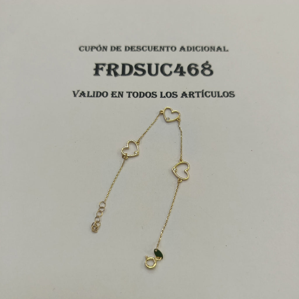 PULSERAS DAMA ORO 14K 1.6 (NUEVO)