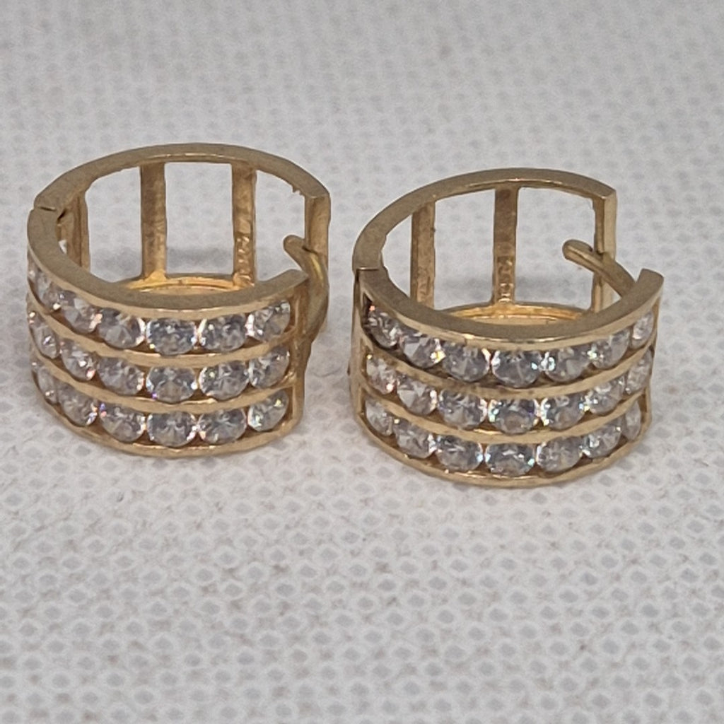 ARRACADAS PAR ORO 10 K 2,70 GRMS (SEMINUEVO)
