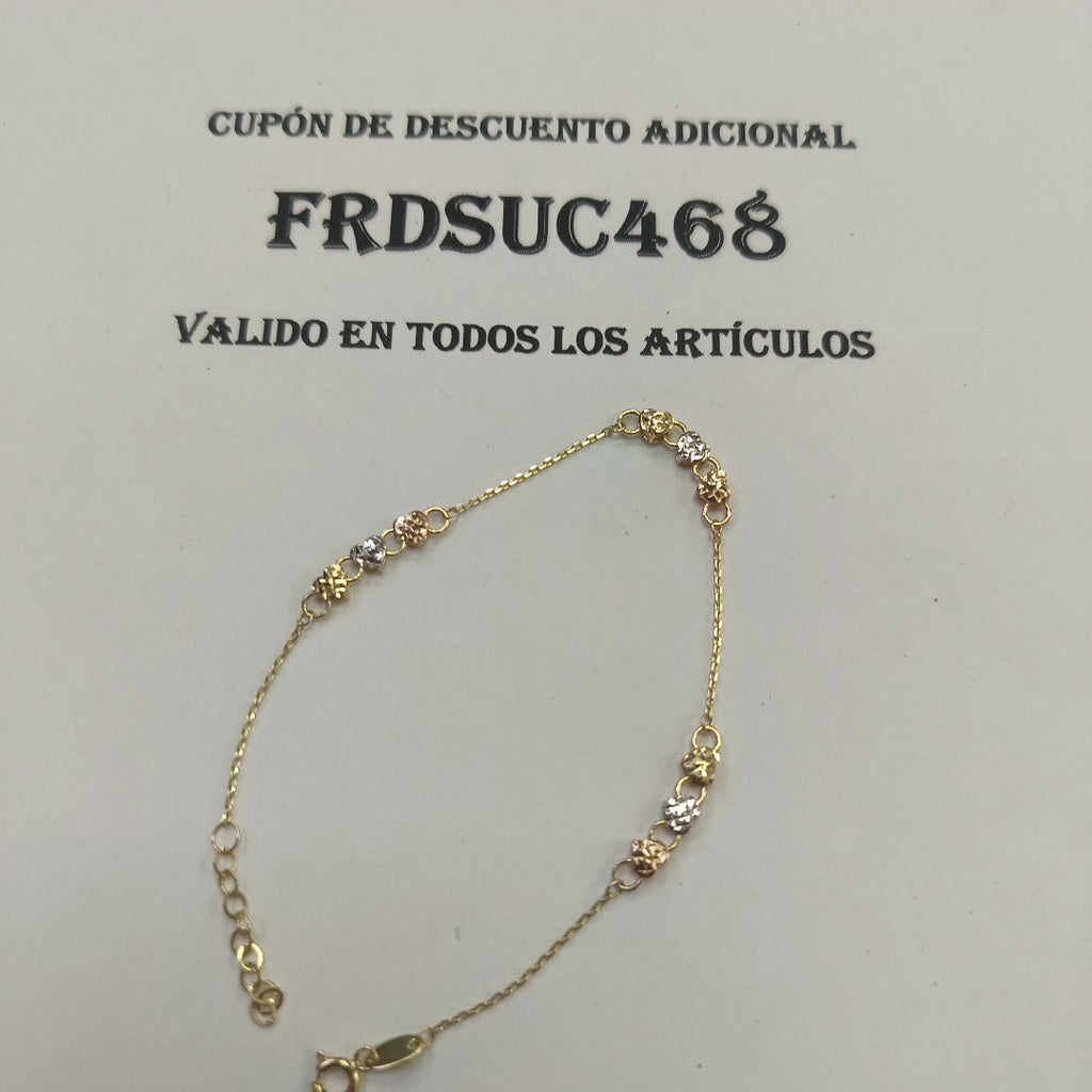 PULSERAS DAMA ORO 14K 1.7 (NUEVO)