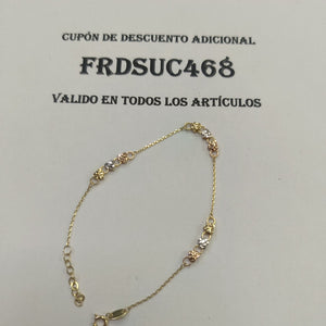 PULSERAS DAMA ORO 14K 1.7 (NUEVO)