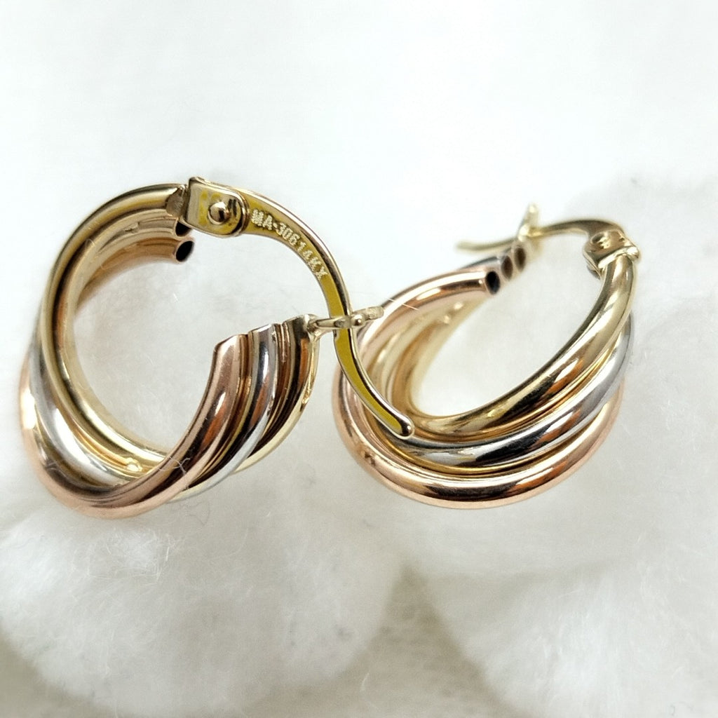 ARRACADAS ORO 14K 1.6 (NUEVO)