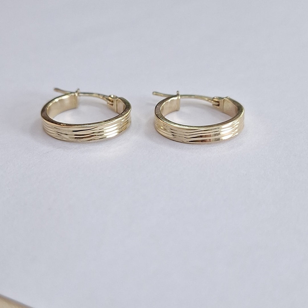 ARRACADAS ORO 14K 1.5 (NUEVO)