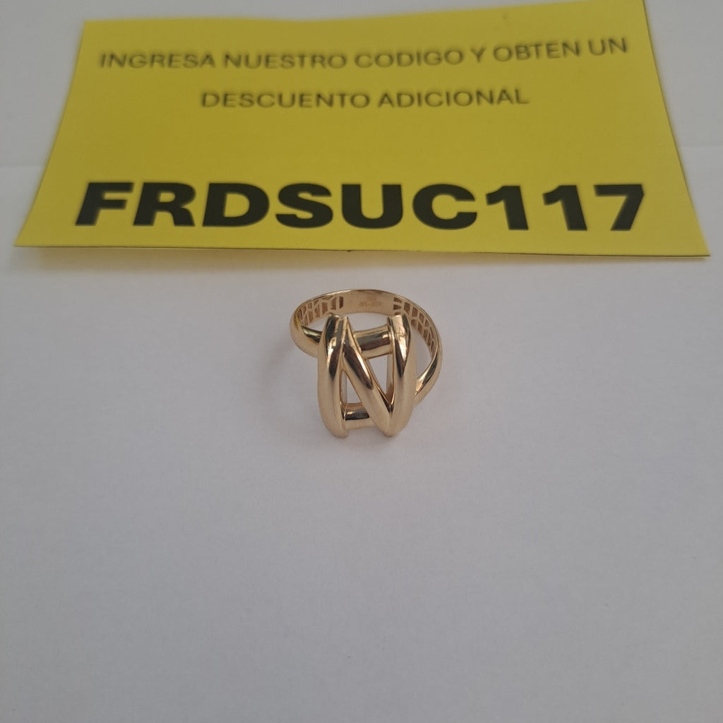 ANILLOS DAMA ORO 14K 2 (NUEVO)