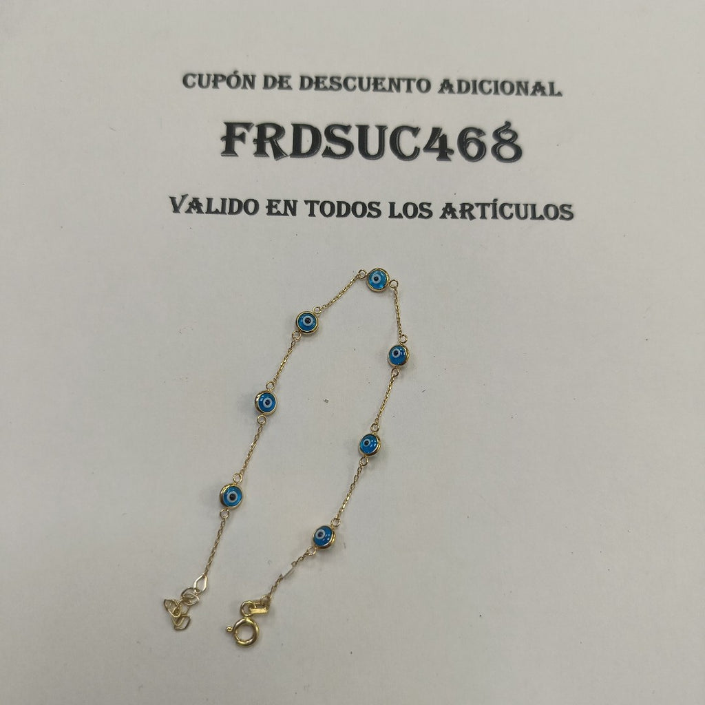 PULSERAS DAMA ORO 14K 1.3 (NUEVO)