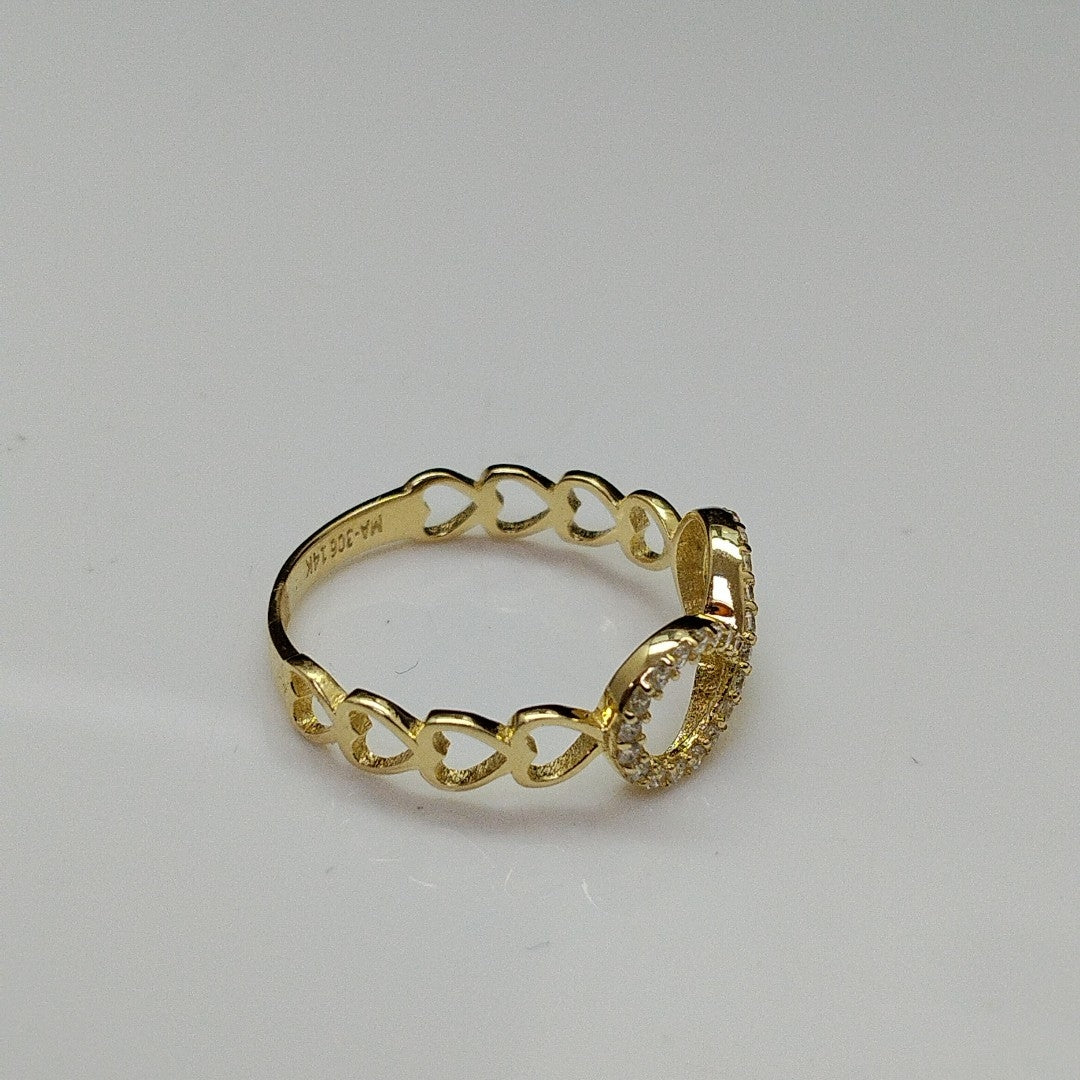 ANILLOS DAMA ORO 14K 1.5 (NUEVO)