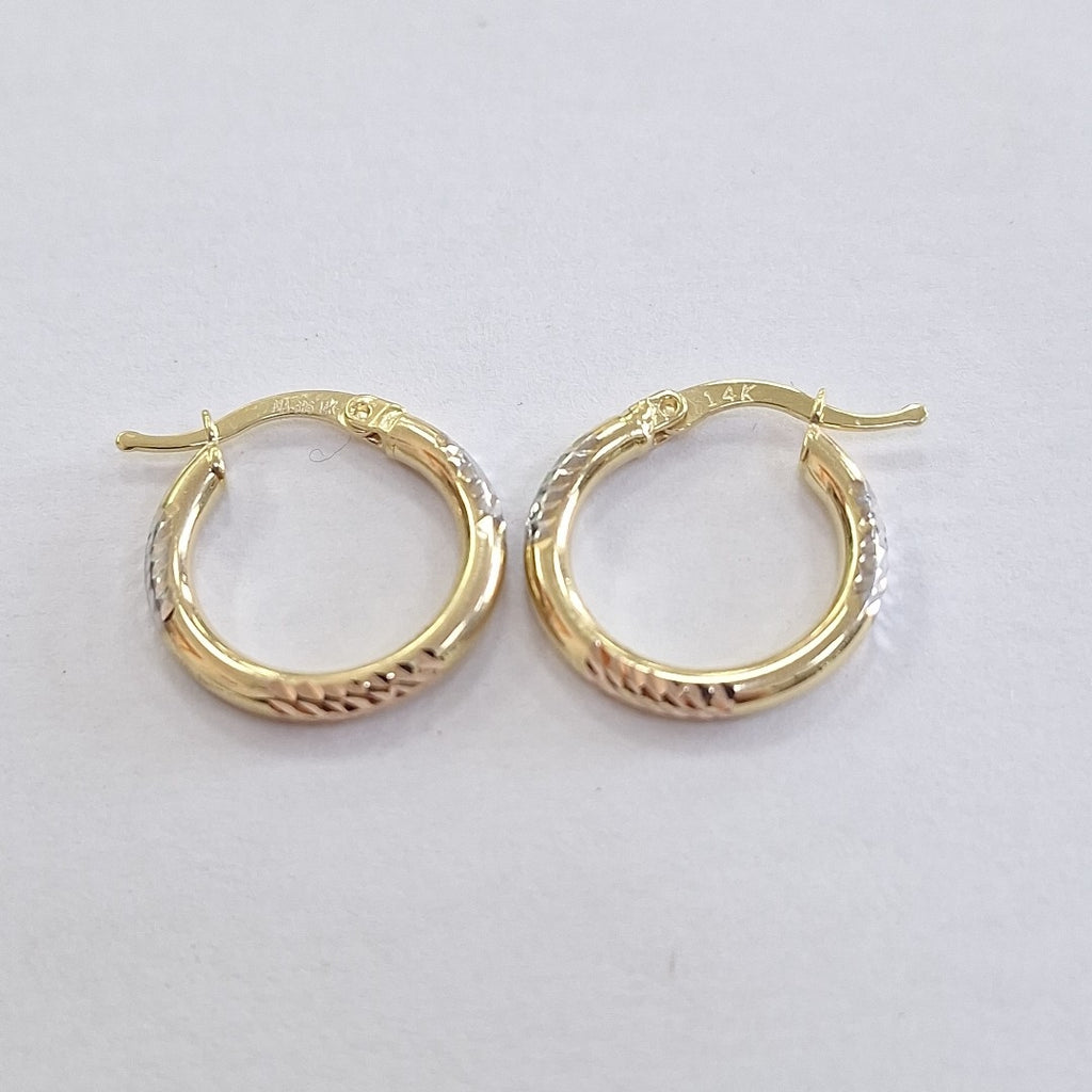 ARRACADAS ORO 14K 1.7 (NUEVO)