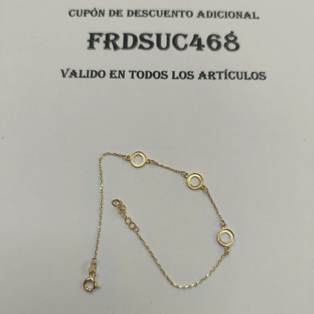 PULSERAS DAMA ORO 14K 1.2 (NUEVO)