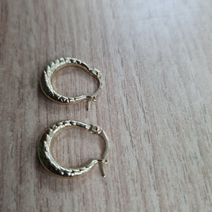 ARRACADAS ORO 14K 1.1 (NUEVO)