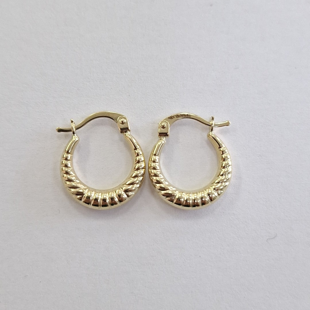 ARRACADAS ORO 14K 1.2 (NUEVO)