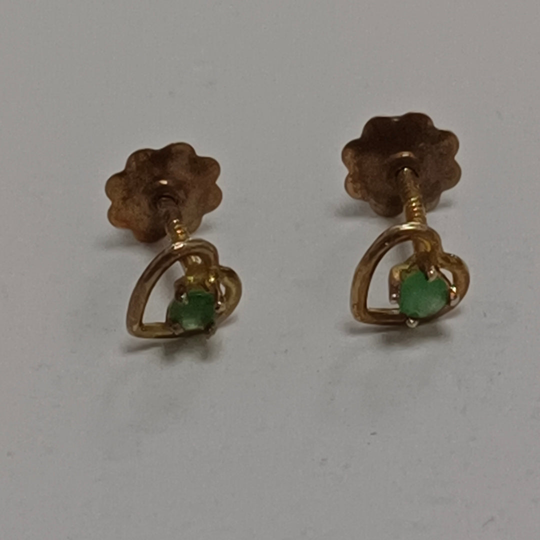 BROQUELES PAR ORO 10 K 0,40 GRMS (SEMINUEVO)