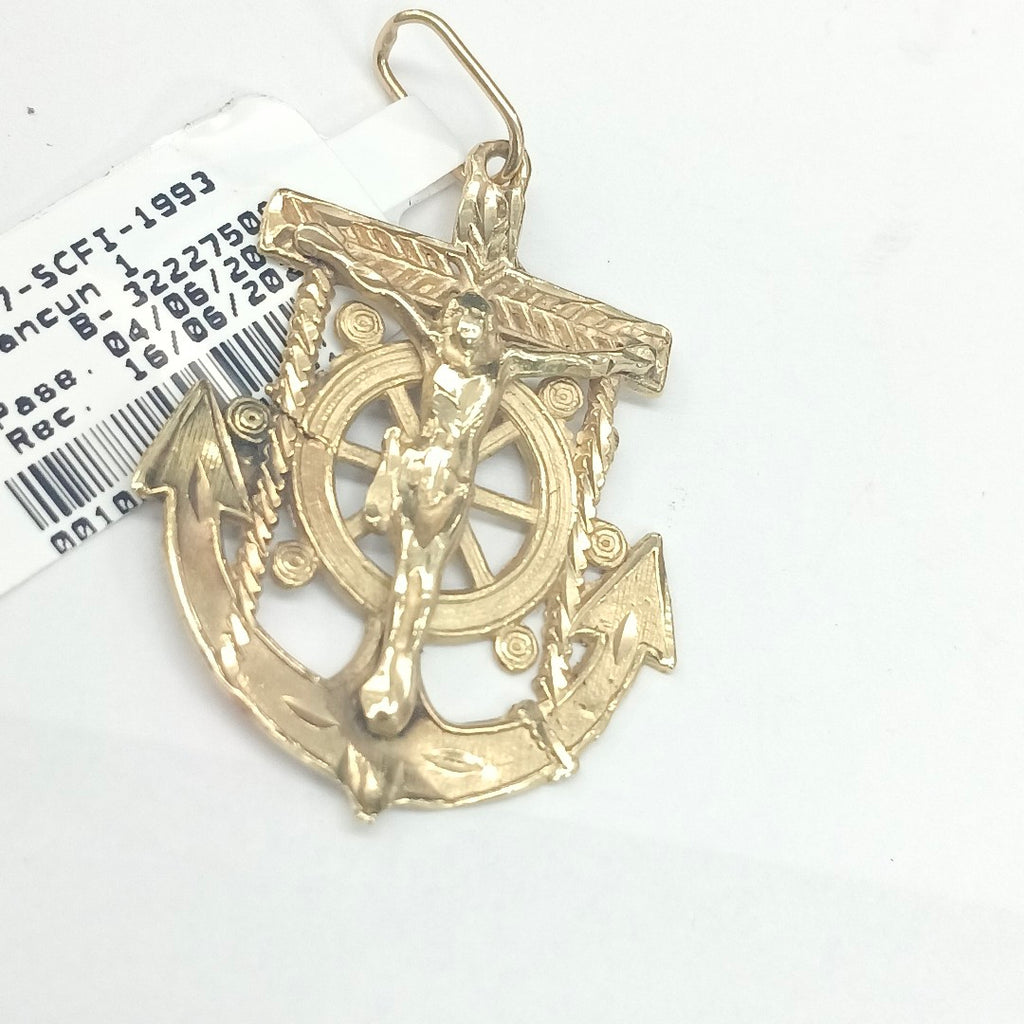CRISTO OLIMPICO ORO 14 K 5,40 GRMS (SEMINUEVO)