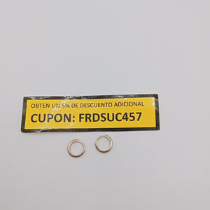 HUGGIES ORO 14K 1.1 (NUEVO)