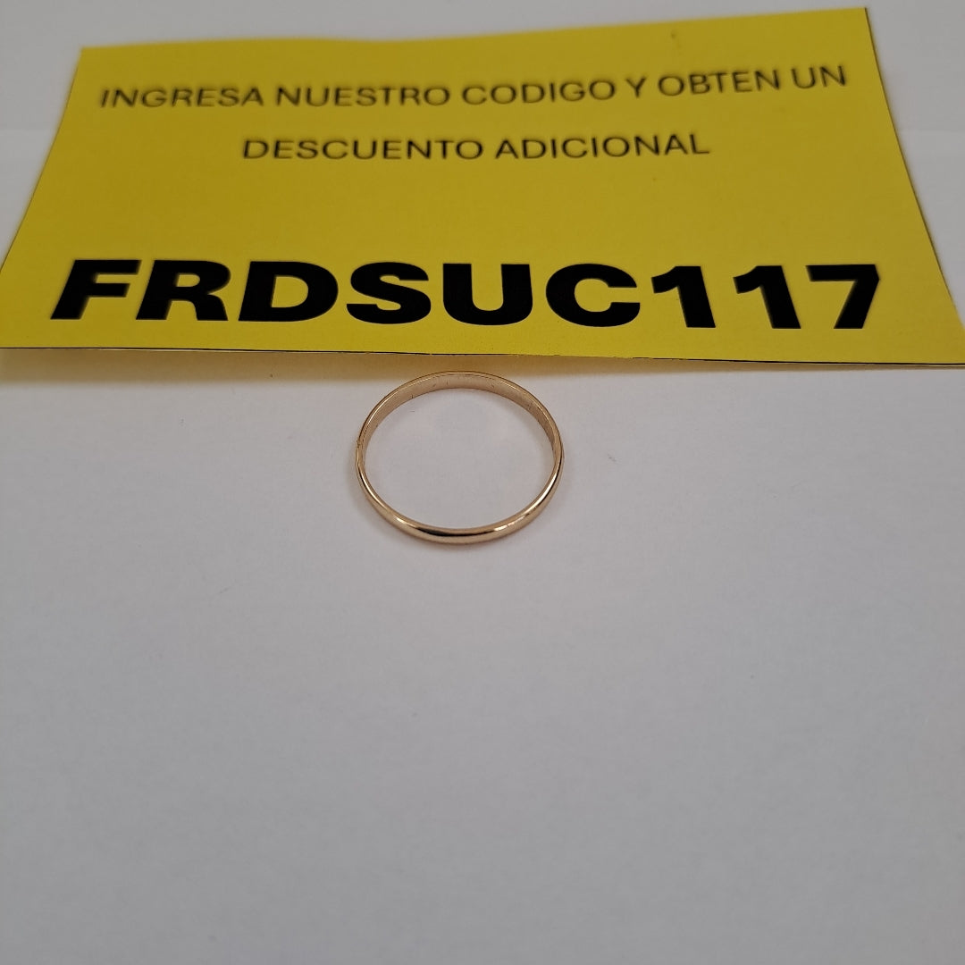 ANILLOS DAMA ORO 14K 1.2 (NUEVO)