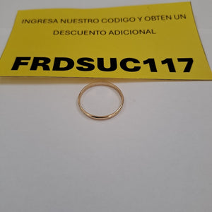 ANILLOS DAMA ORO 14K 1.2 (NUEVO)