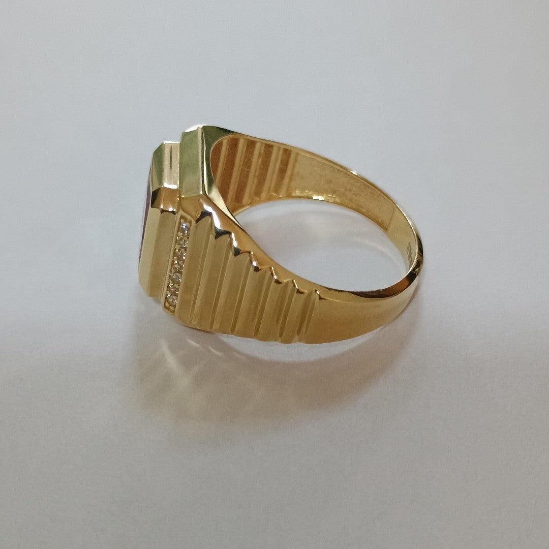 ANILLOS CABALLERO ORO 14K 7 (NUEVO)