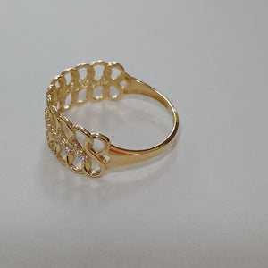 ANILLOS DAMA ORO 14K 2 (NUEVO)