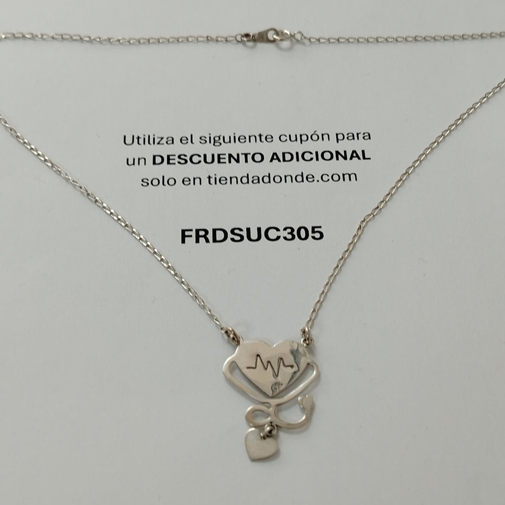 CADENA, DIJE PLATA 3.3 GRMS (SEMINUEVO)