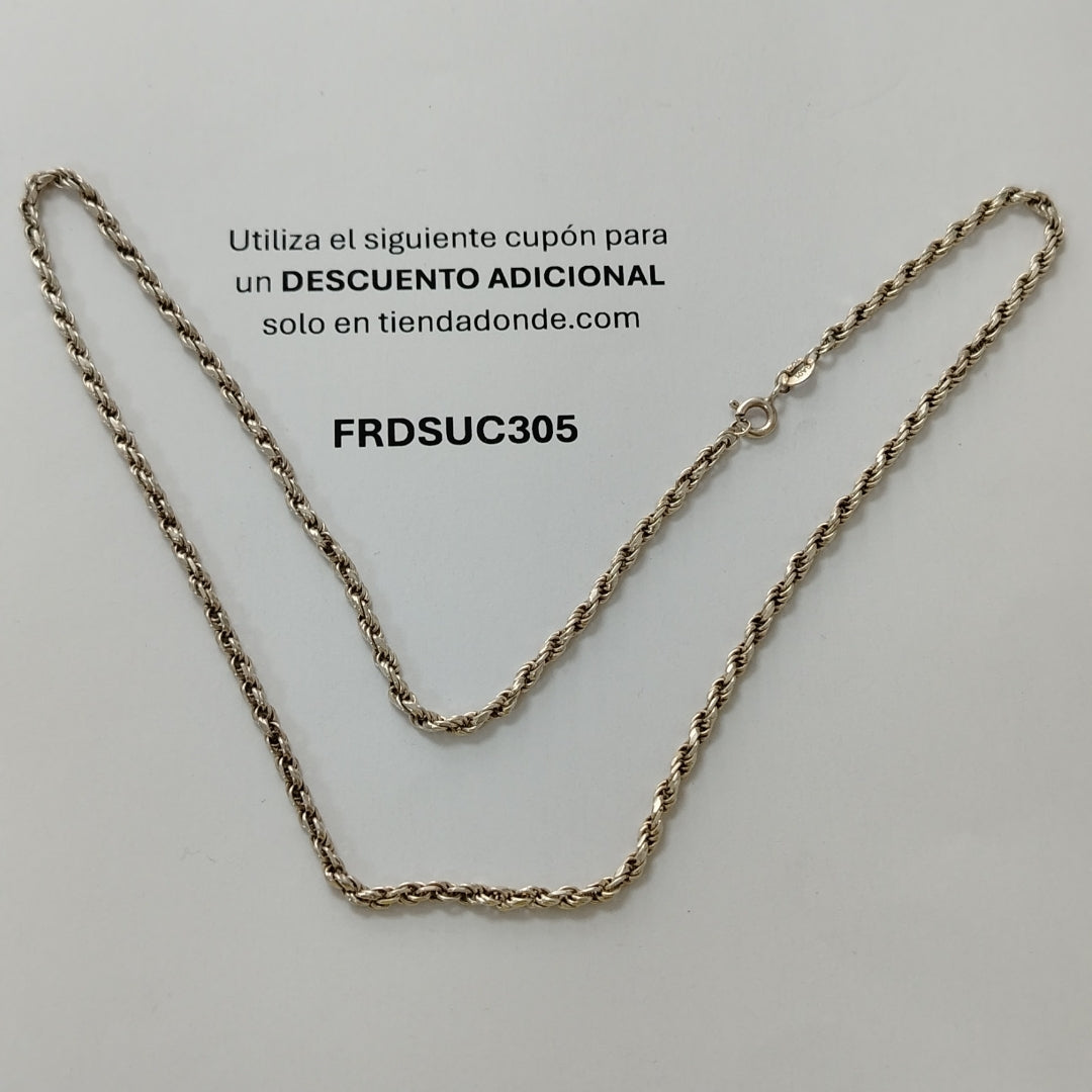 CADENA PLATA 12.1 GRMS (SEMINUEVO)
