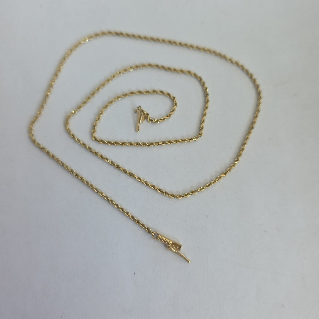 CADENA ORO 14 K 3.6 GRMS (SEMINUEVO)