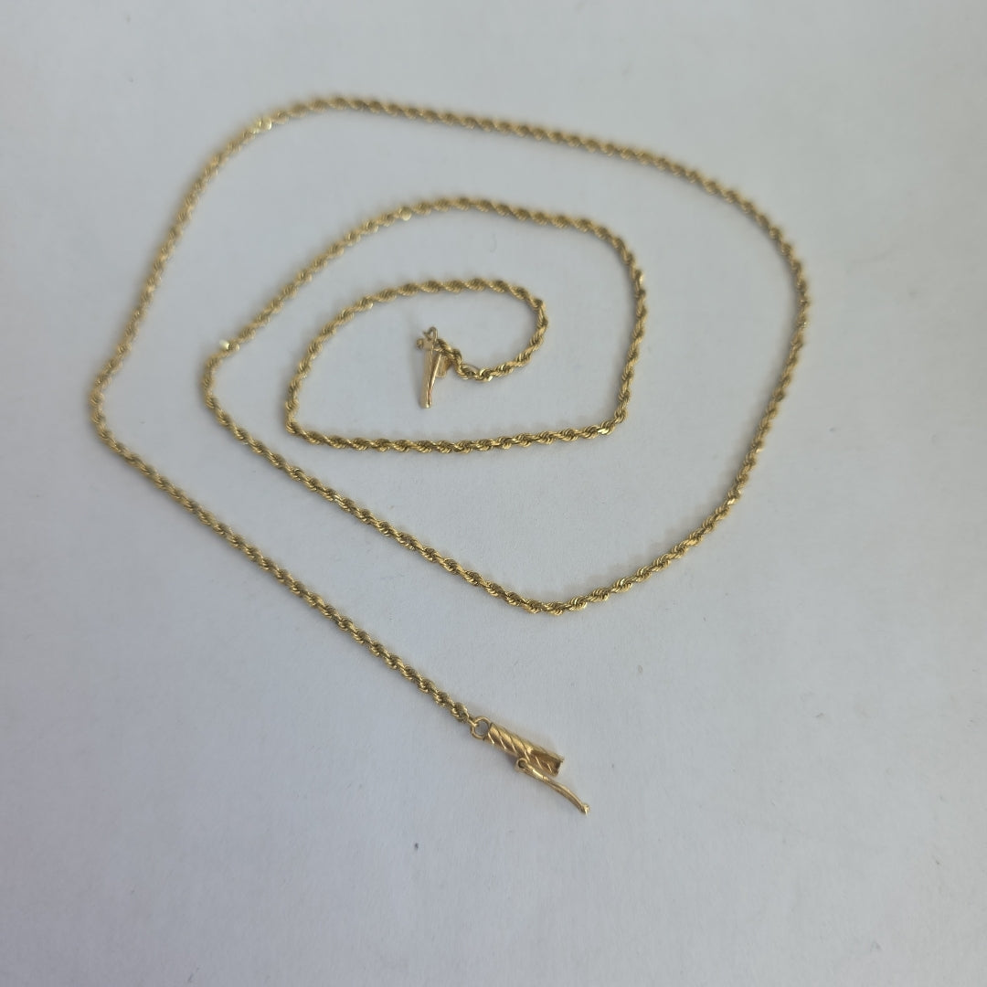 CADENA ORO 14 K 3.6 GRMS (SEMINUEVO)