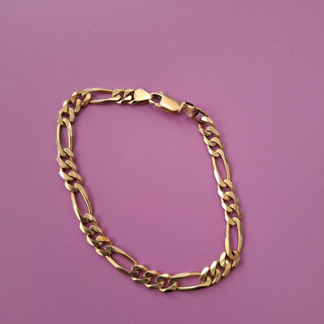 PULSERA ORO 14 K 12.4 GRMS (SEMINUEVO)