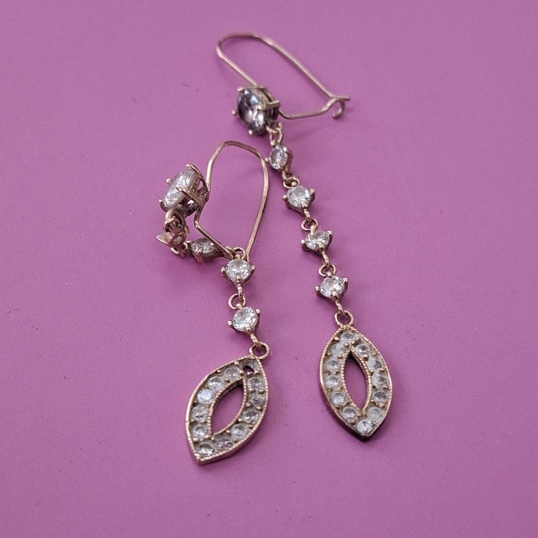 ARETES PAR ORO 10 K 2.9 GRMS (SEMINUEVO)