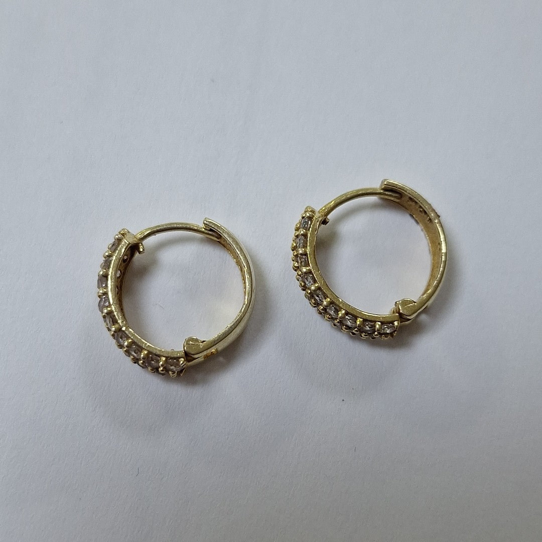 ARRACADAS PAR ORO 10 K 3.4 GRMS (SEMINUEVO)