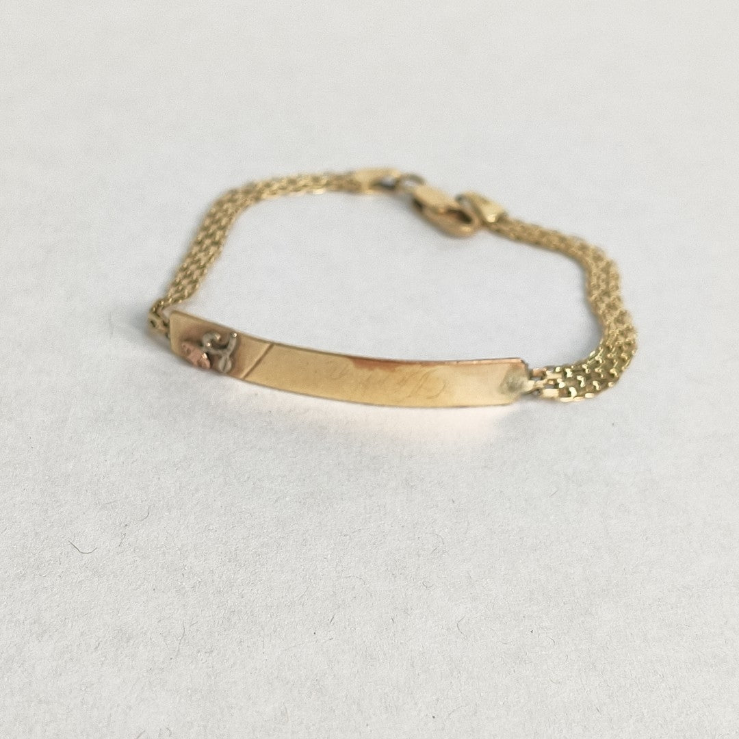 ESCLAVA ORO 14 K 4.6 GRMS (SEMINUEVO)