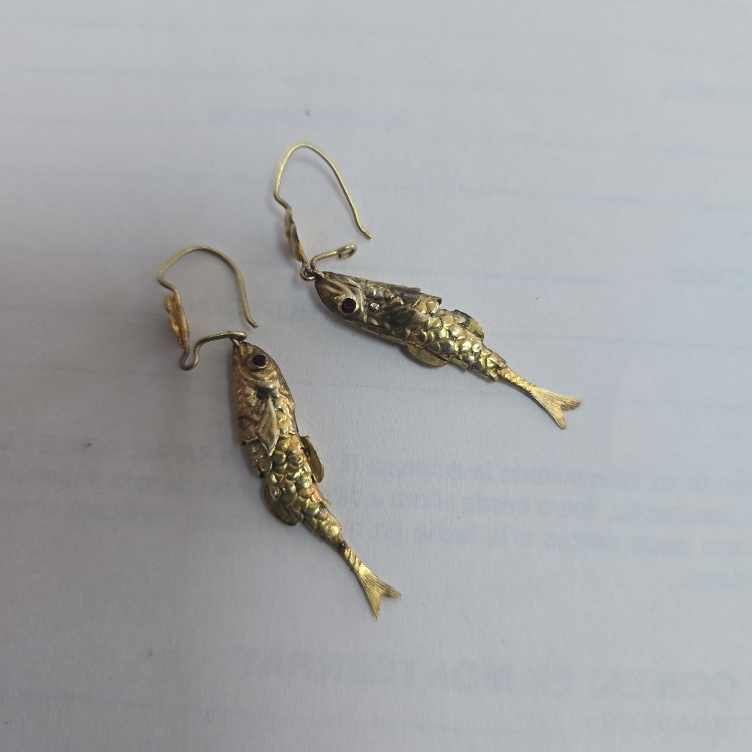 ARETES PAR ORO 10 K 1,70 GRMS (SEMINUEVO)